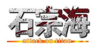 石宗海 (attack on titan)