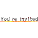 Ｙｏｕ'ｒｅ Ｉｎｖｉｔｅｄ (on jermaine's birthday)