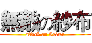 無敵の紗布 (attack on Reimu)
