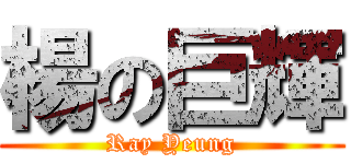 楊の巨輝 (Ray Yeung)