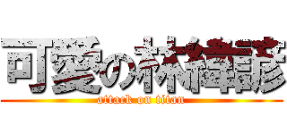 可愛の林緯諺 (attack on titan)