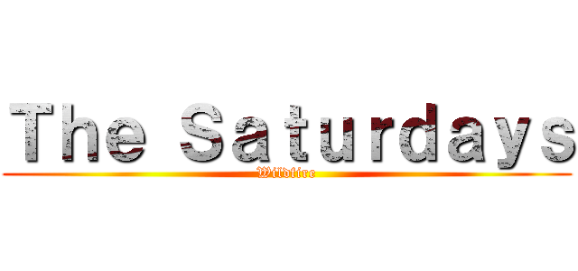 Ｔｈｅ Ｓａｔｕｒｄａｙｓ (Wildfire)