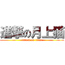 進撃の月上猫 (attack on titan)