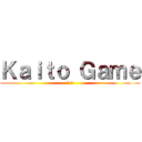 Ｋａｉｔｏ Ｇａｍｅ (Ⓚ.ⓖ)