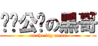 东单公园の黑哥 (on the big moon)