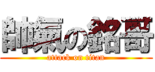 帥氣の銘哥 (attack on titan)