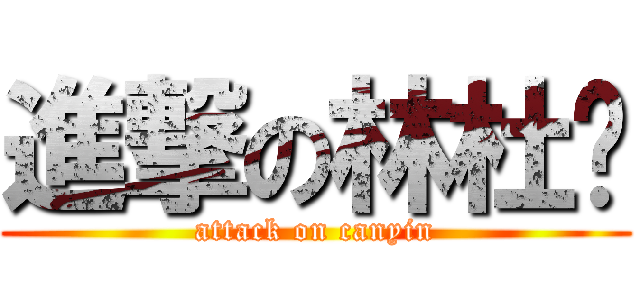 進撃の林杜华 (attack on canyin)