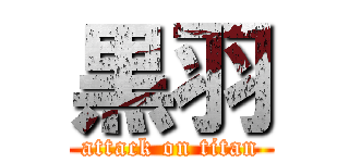 黒羽 (attack on titan)