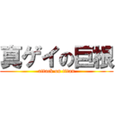 真ゲイの巨根 (attack on titan)