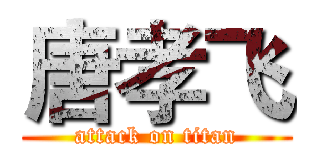 唐孝飞 (attack on titan)