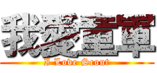 我愛童軍 (I Love Scout)