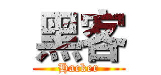 黑客 (Hacker)