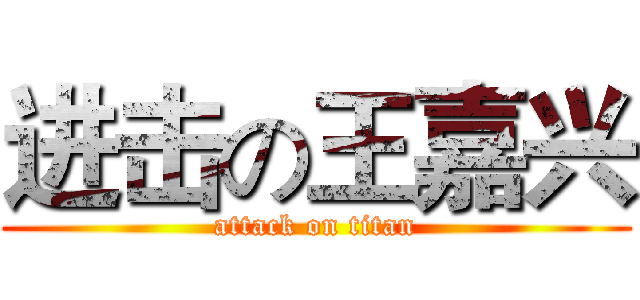 进击の王嘉兴 (attack on titan)