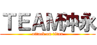 ＴＥＡＭ沖永 (attack on titan)