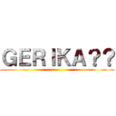 ＧＥＲＩＫＡ？？ ()