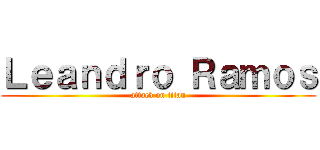 Ｌｅａｎｄｒｏ Ｒａｍｏｓ (attack on titan)