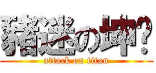 豬迷の坤雞 (attack on titan)
