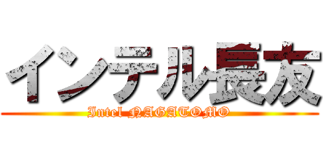 インテル長友 (Intel NAGATOMO)