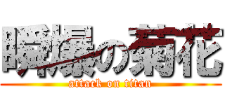 瞬爆の菊花 (attack on titan)