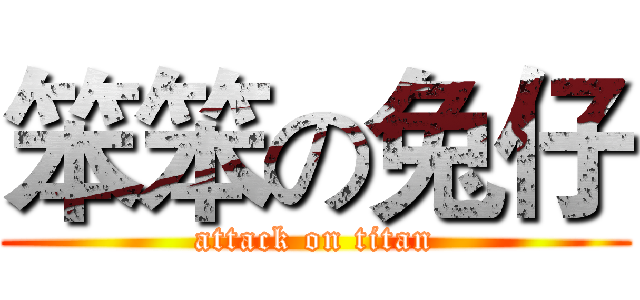 笨笨の兔仔 (attack on titan)
