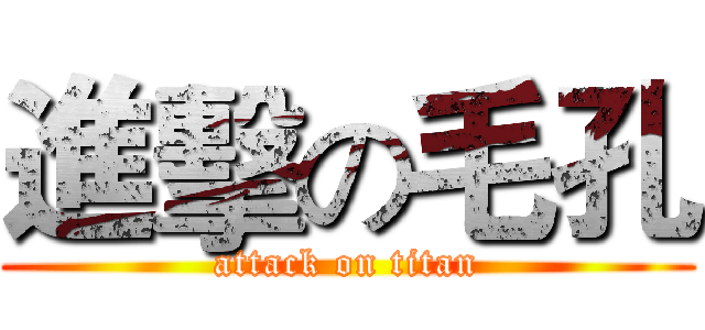 進擊の毛孔 (attack on titan)