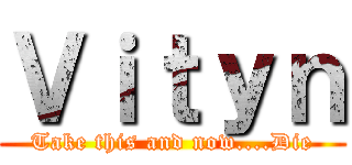 Ｖｉｔｙｎ (Take this and now....Die)