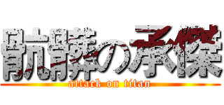 骯髒の承傑 (attack on titan)
