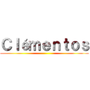 Ｃｌéｍｅｎｔｏｓ ()