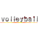 ｖｏｌｌｅｙｂａｌｌ ()