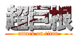 超巨根 (attack on titan)