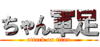 ちゃん軍足 (attack on titan)