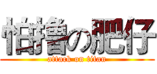 怕撸の肥仔 (attack on titan)