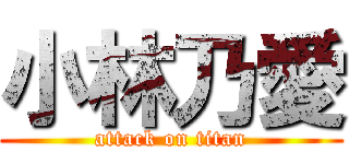 小林乃愛 (attack on titan)