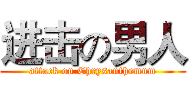 进击の男人 (attack on Chrysanthemum)