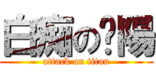 白痴の豔陽 (attack on titan)