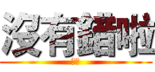 沒有錯啦 (摁亨)