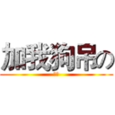 加我狗吊の (大斌)