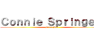 Ｃｏｎｎｉｅ Ｓｐｒｉｎｇｅｒ  (Marco Bott )
