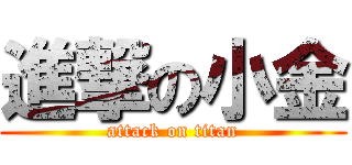 進撃の小金 (attack on titan)