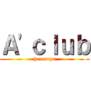 Ａ'ｃｌｕｂ (hareruya)