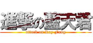 進撃の藍天君 (attack on Ray Fung)