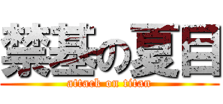 禁基の夏目 (attack on titan)