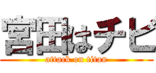 宮田はチビ (attack on titan)