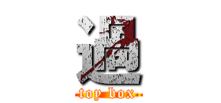 過 (toy box)