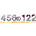 ４５６の１２２ (attack on titan)