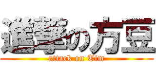 進撃の方豆 (attack on Tim)