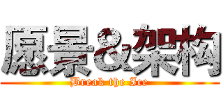 愿景＆架构 (Break the Ice)