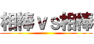 相棒ｖｓ相棒 ()