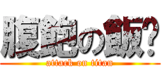 腹飽の飯糰 (attack on titan)