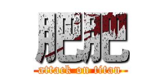 肥肥 (attack on titan)